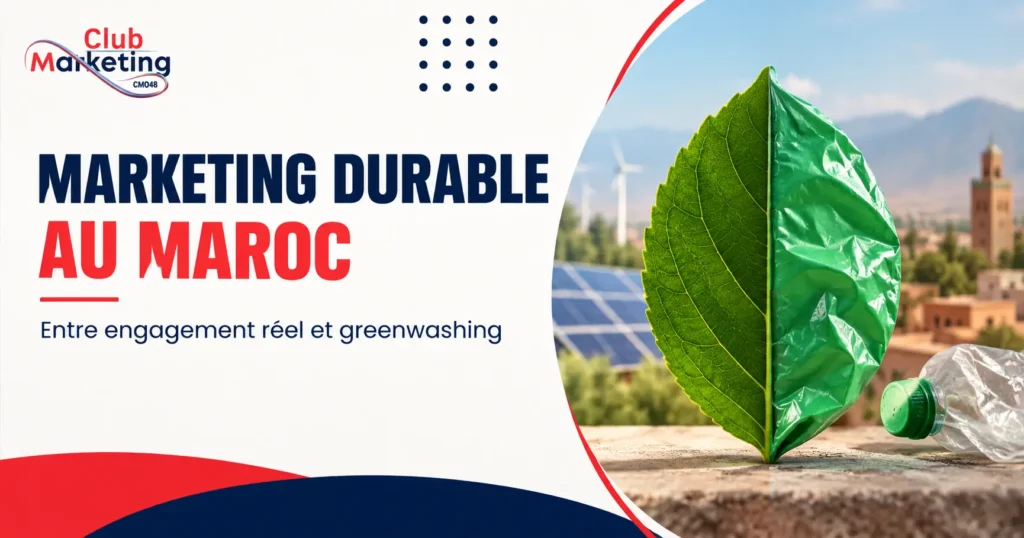 Marketing durable au Maroc entre engagement réel et greenwashing.